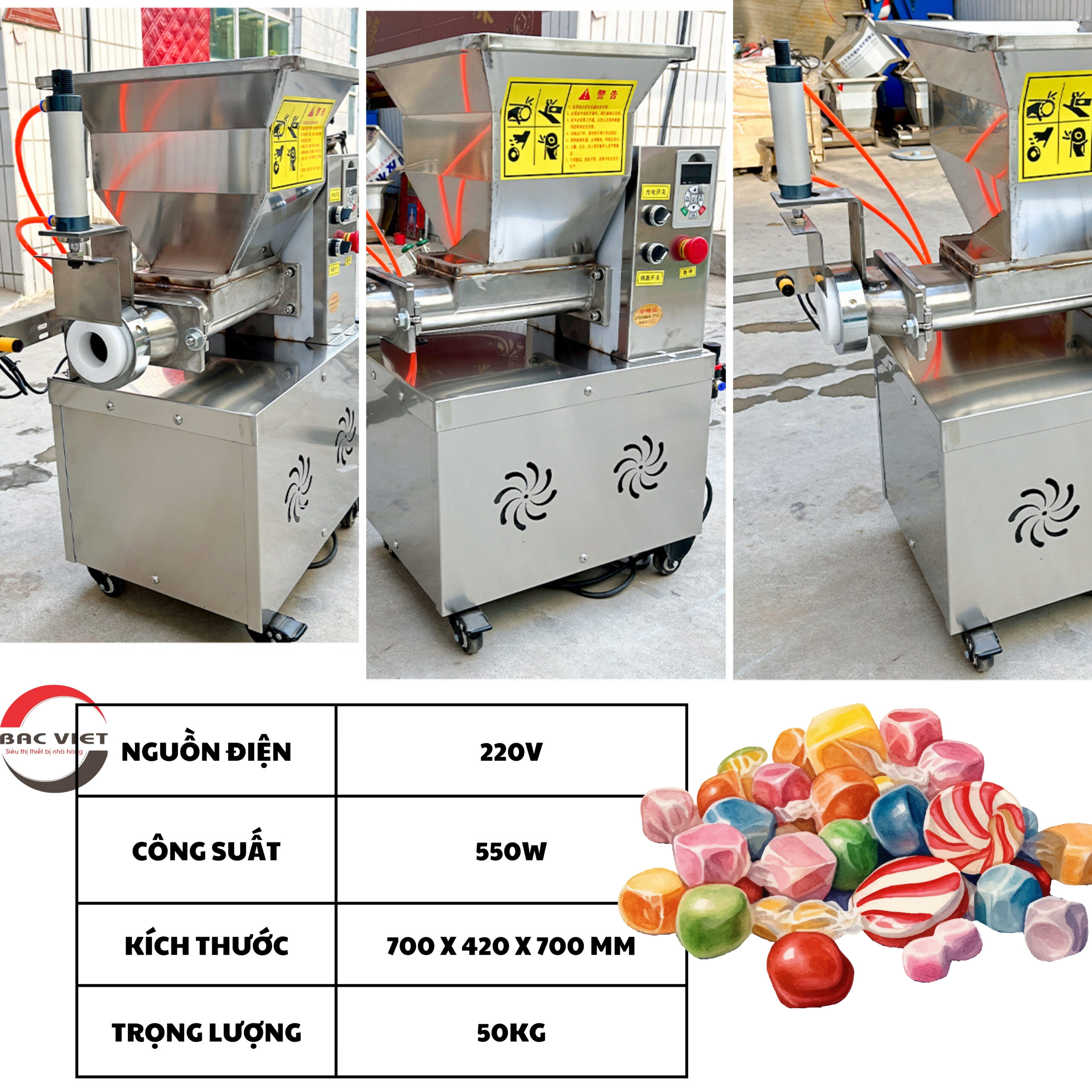 Máy Chia Cắt Bột Liên Tục - Ảnh 3