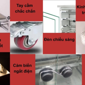 Cấu tạo lò quay gia cầm