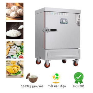 Tủ hấp 6 khay điện Việt Nam