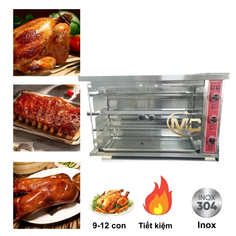 lò quay gà vịt dùng gas lò quay gà vịt dùng gas