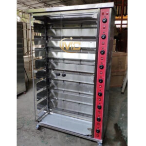 ảnh thực tế lò nướng 9 thanh xoay dùng điện