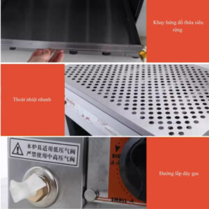 bếp nướng không khói dùng gas