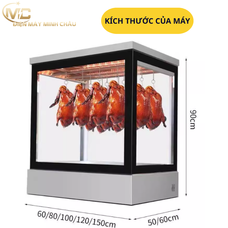 6 tủ trưng bày gà vịt