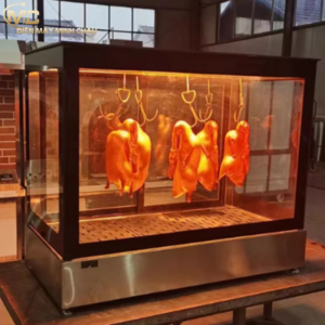 tủ trưng bày gà vịt