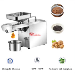 Máy ép dầu lạc, đậu phộng, mè, thực vật 356