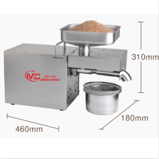 ảnh bìa-Máy ép dầu lạc, đậu phộng, mè, thực vật 356-3
