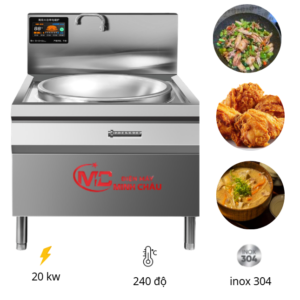 Bếp điện từ công nghiệp  20KW