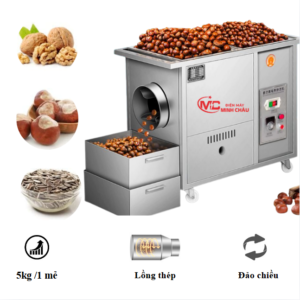 Máy rang hạt dẻ 5 kg