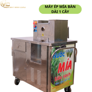 MÁY ÉP MÍA 1 CÂY BÀN DÀI – ÉP KHỎE, BÃ KHÔ, BÁN CẢ NGÀY KHÔNG NGHỈ