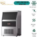 MÁY LÀM ĐÁ VIÊN 45 KHAY – GIẢI PHÁP ĐÁ SẠCH CHỦ ĐỘNG CHO QUÁN KINH DOANH