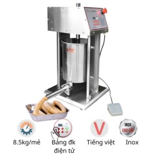 Máy Đùn Xúc Xích Điện Tử 10 Lít Promax
